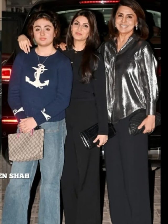 Christmas पर नानी नीतू संग चहकीं कपूर खानदान की नातिन, स्टाइल से लूटी लाइमलाइट