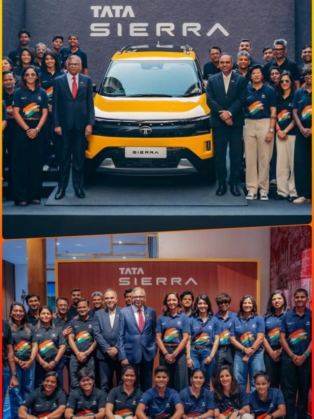 TATA ने पूरा किया वादा! विश्वविजेता बेटियों को गिफ्ट की SIERRA