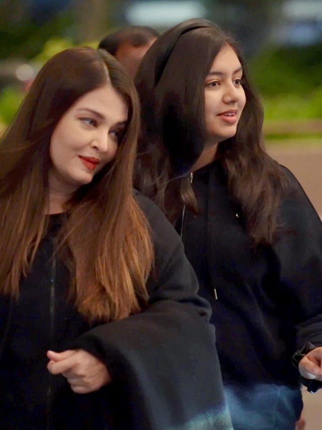 वेकेशन पर अभिषेक-ऐश्वर्या, किया बेटी को प्रोटेक्ट, पैप्स को देख मुस्कुराईं आराध्या