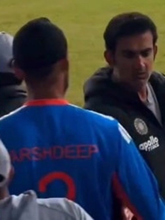 अर्शदीप पर तमतमाए गंभीर, हैंडशेक के दौरान भी दिखे एंग्री, VIDEO