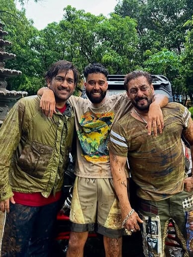 धूल-मिट्टी से लथपथ सलमान, धोनी संग की खेती, दोस्ती देख इम्प्रेस फैंस