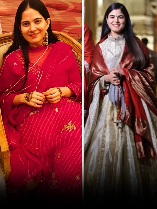 जया किशोरी और देवी चित्रलेखा... कथावाचक की शादी में किसने क्या पहना?