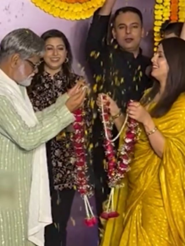 62 साल के एक्टर ने की 52 की एक्ट्रेस से शादी? पहनाई वरमाला, लिए 7 वचन, VIDEOs