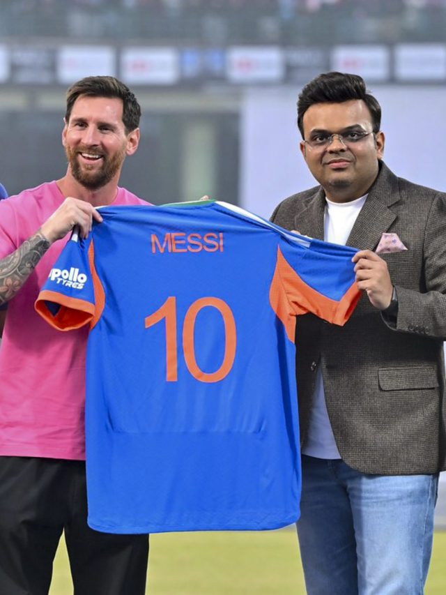 मेसी ने टीम इंडिया की जर्सी पहन जीता दिल... कुलदीप यादव बन गए फैनबॉय, VIDEO