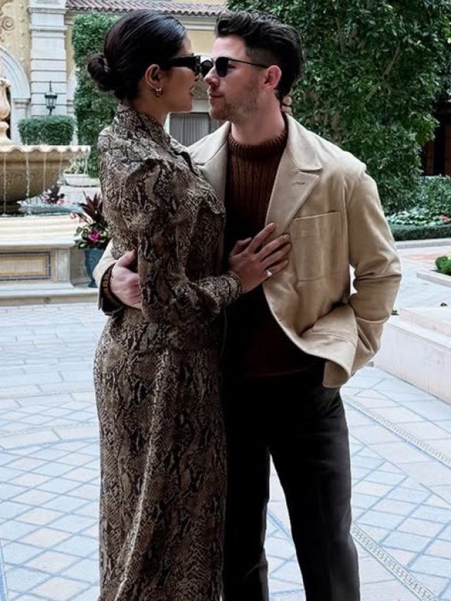 10 साल छोटे निक की बांहों में प्रियंका, रेड बिकिनी में दिए पोज, 'धुरंधर' के गाने पर झूमे