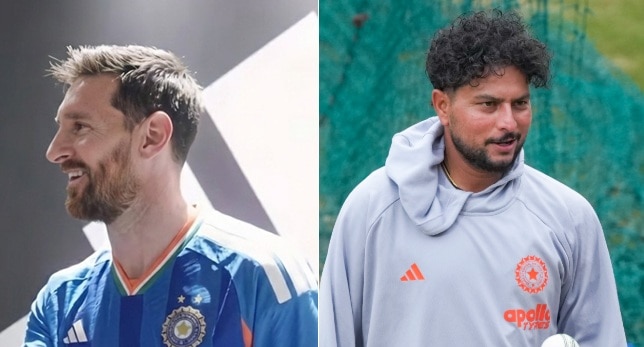 मेसी ने टीम इंडिया की जर्सी पहन जीता दिल... कुलदीप यादव बन गए फैनबॉय, VIDEO