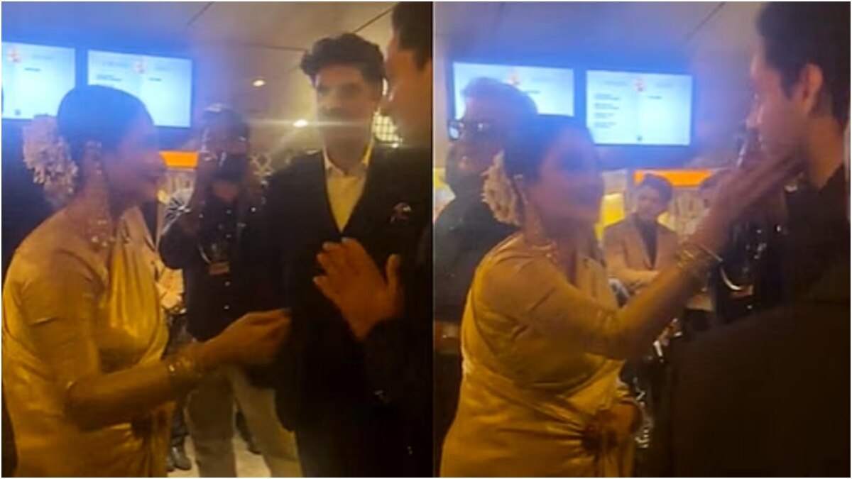 अमिताभ के नाती अगस्त्य से मिलीं रेखा? वायरल हुआ Video