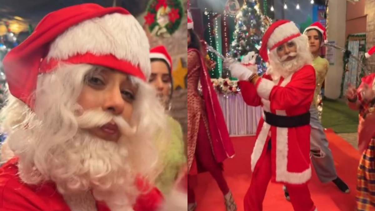 टीवी की नंबर 1 बहू ने सांता क्लॉज बनकर किया डांस, देखकर पहचानना मुश्किल