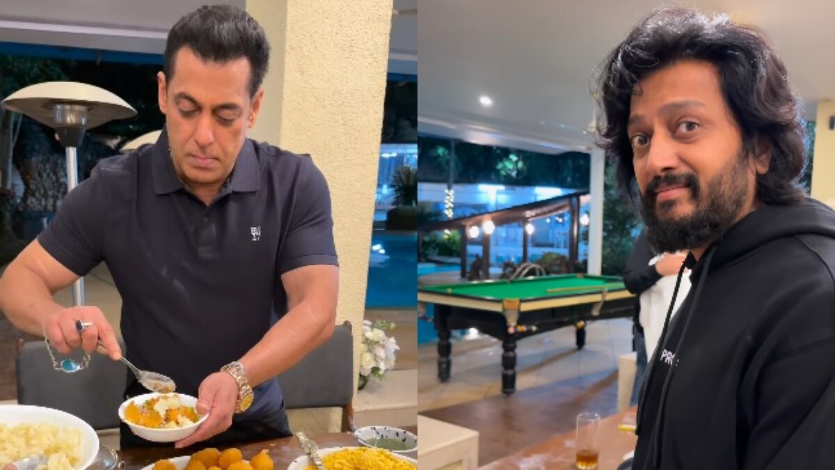 सलमान ने खुद भेलपुरी बनाकर गेस्ट को परोसी, देखें फार्महाउस का इनसाइड वीड‍ियो