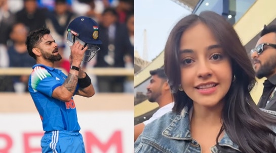 रांची वनडे में VIRAL हुई मिस्ट्री गर्ल कौन है? कोहली के शतक पर लूटी लाइमलाइट