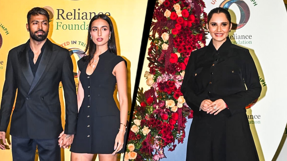 अंबानी के इवेंट में GF संग दिखे हार्दिक, स्मृति मंधाना-सानिया मिर्जा ने लूटी लाइमलाइट