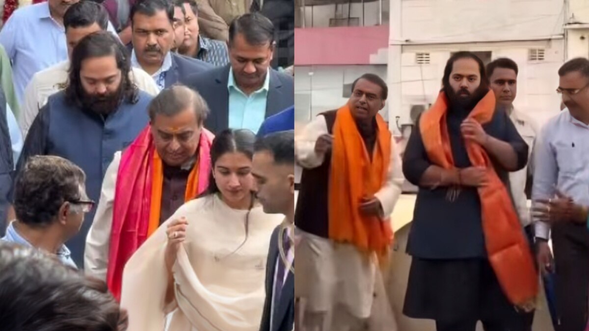 New Year 2026 से पहले राधिका अंबानी ने किए द्वारकाधीश के दर्शन, ससुर-पति दिखे साथ