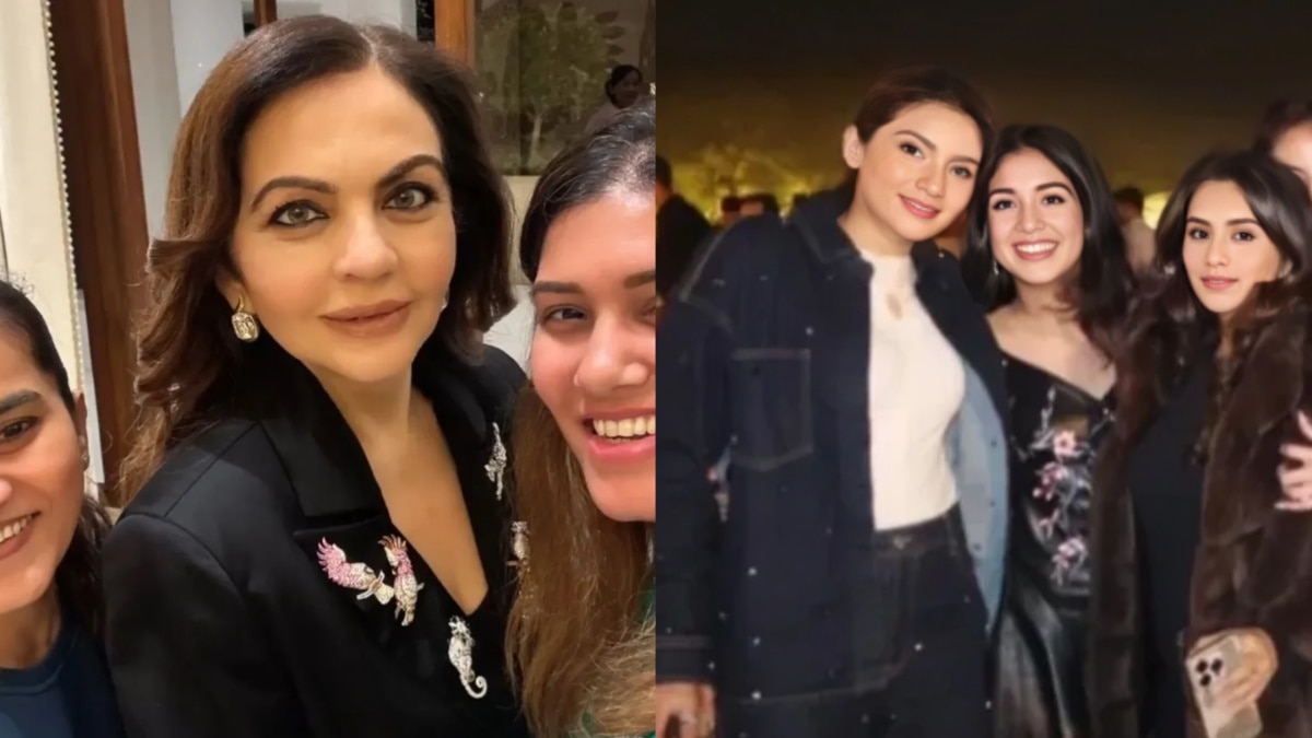 New Year Party पर राधिका ने नीता अंबानी संग की ट्विनिंग, दिखा सास-बहू का मॉडर्न लुक
