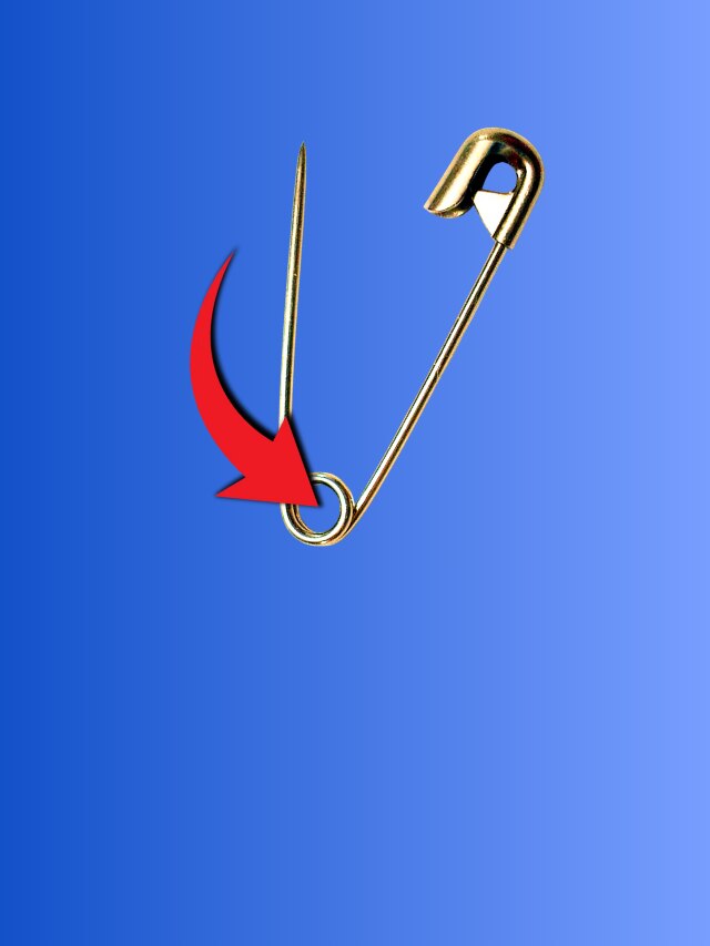 সেফটি পিনে ছোট ছিদ্র কেন থাকে? জানলে অবাক হবেন