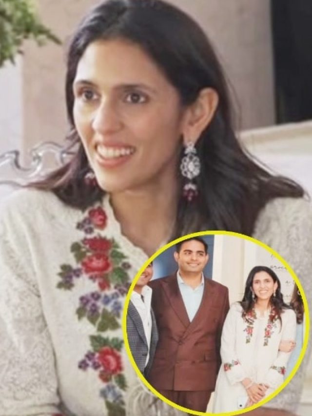 अंबानी की बड़ी बहू श्लोका का सादा अंदाज, भारी गहने छोड़ सिंपल सफेद सूट में आईं नजर