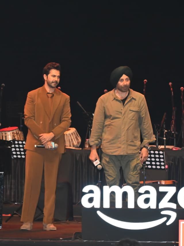 'ये खड़ा है हिंदुस्तान...' , बॉर्डर 2 के इवेंट में सनी की ललकार, हीरोइन संग झूमे वरुण