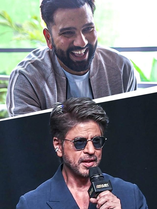 SRK ने क्रिकेटर रोहित शर्मा से क्या कहा? अंबानी की पार्टी में छाई बॉन्डिंग