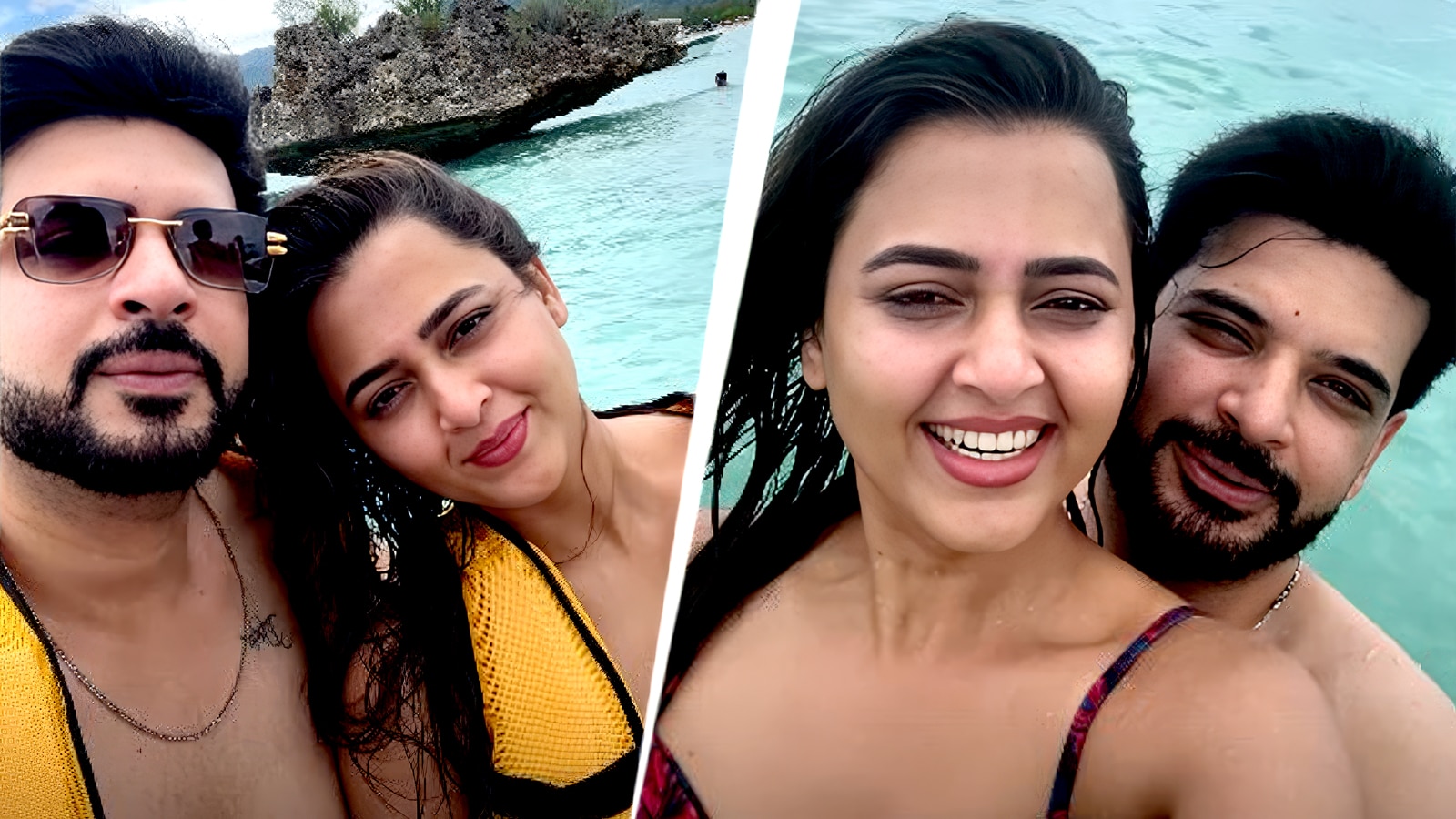 9 साल छोटी GF संग रोमांटिक हुआ एक्टर, किया Kiss, यूं मना रहा वैलेंटाइन वीक