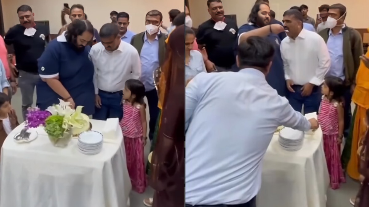 अनंत अंबानी ने मनाया स्टाफ मेंबर का बर्थडे, वीडियो वायरल 