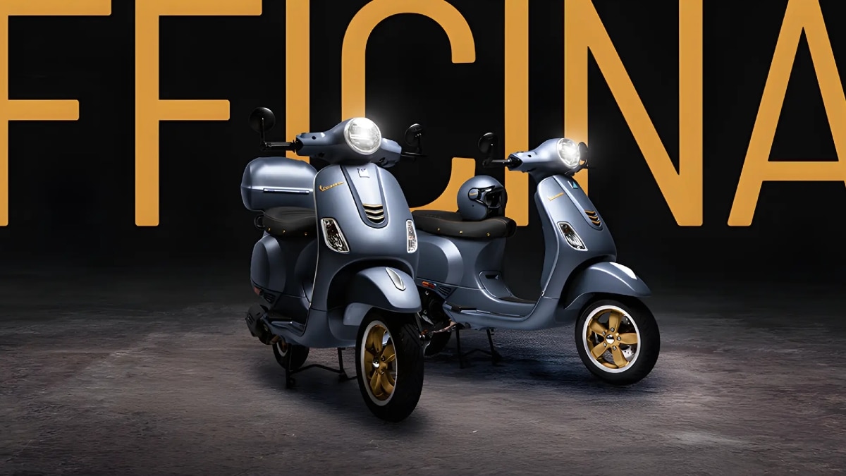 रेट्रो लुक...मॉडर्न स्टाइल! Vespa का ऐतिहासिक स्कूटर लॉन्च