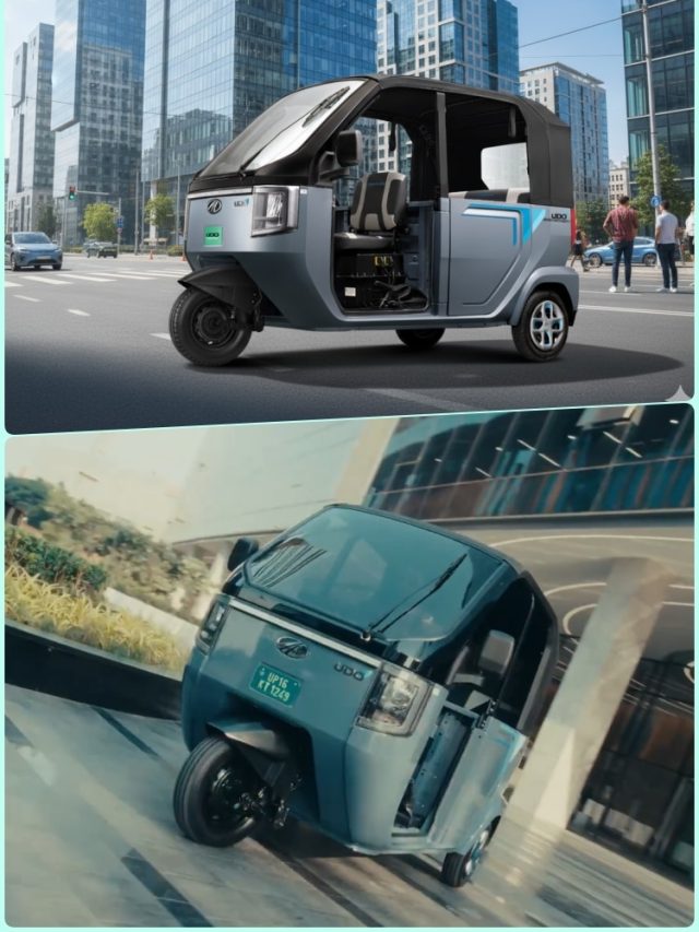 3.59 लाख कीमत... 265KM रेंज! Mahindra UDO इलेक्ट्रिक ऑटो लॉन्च
