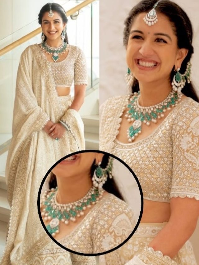 देवर की शादी में राधिका अंबानी का जलवा, क्रिस्टल लहंगे में लगीं राजकुमारी, PHOTOS