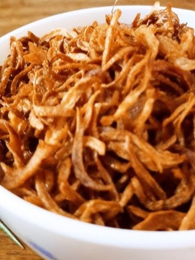 ঠিক কতক্ষণ ভাজলে পেঁয়াজ হবে মুচমুচে বেরেস্তা? টিপস ফাইভ স্টার শেফের