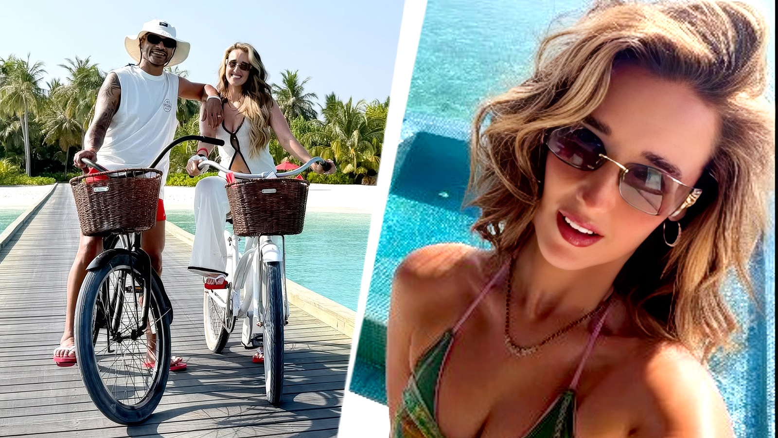 बिकिनी में छाई शिखर धवन की दुल्हन, देसी लुक में ऐश्वर्या राय ने लूटी महफिल