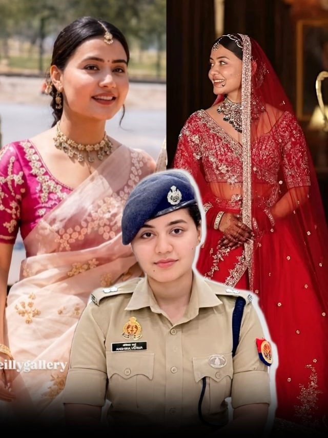IPS अंशिका वर्मा के वेडिंग लुक्स...हल्दी से रिसेप्शन तक हर लुक में दिखा रॉयल अंदाज