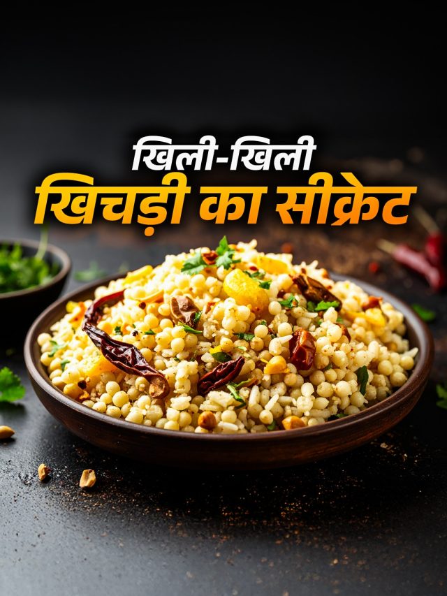 1 चम्मच घी से मोतियों जैसी खिली-खिली बनेगी साबूदाना खिचड़ी, इन 3 ट्रिक्स को करें फॉलो