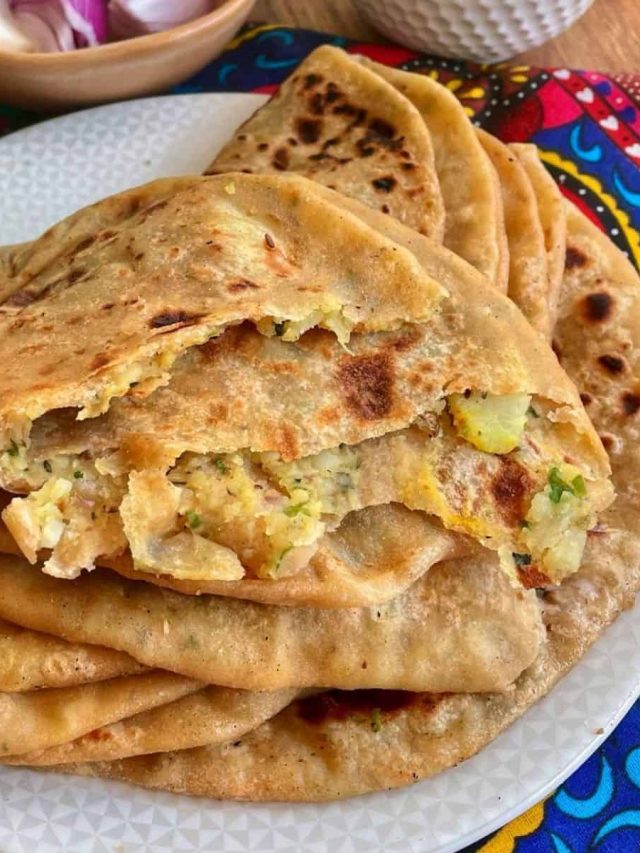 টেস্টি আলুর পরোটা হবে বিনা তেলেই, জলখাবারের হেলদি রেসিপি