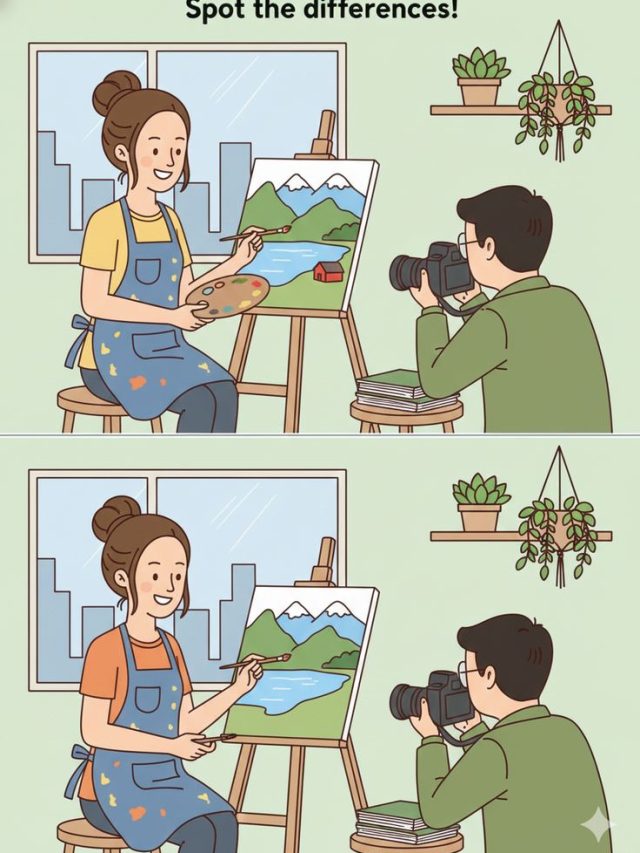 तस्वीर में 5 गलतियां खोज पाएंगे आप, 10 सेकंड का चैलेंज