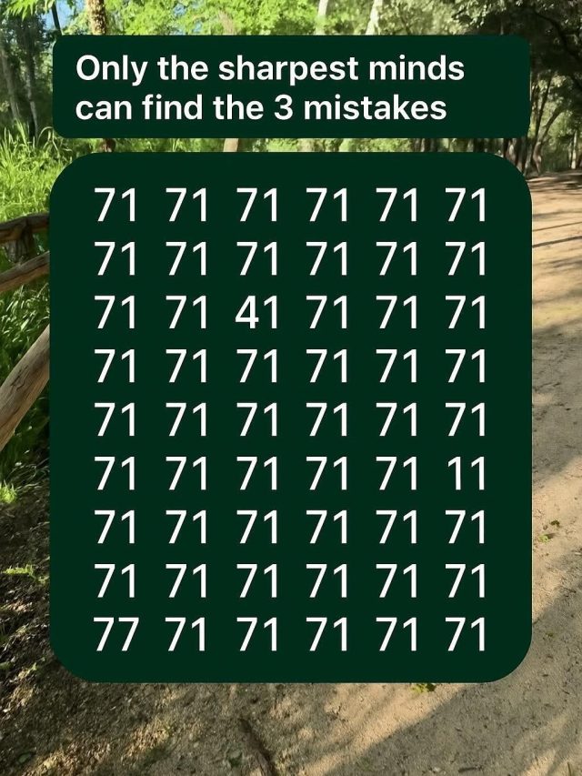 तस्वीर में छिपे 41 को खोज पाएंगे आप, 10 सेकंड का चैलेंज