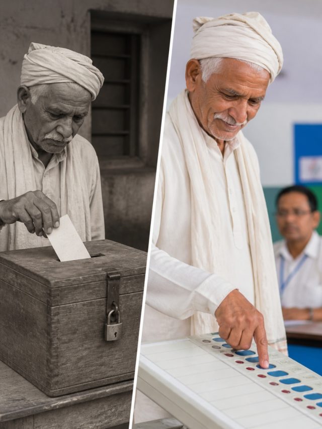 पेपर बैलेट, EVM से स्मार्ट काउंटिंग रूम तक! चुनाव के नतीजों की तस्वीर ऐसे बदली