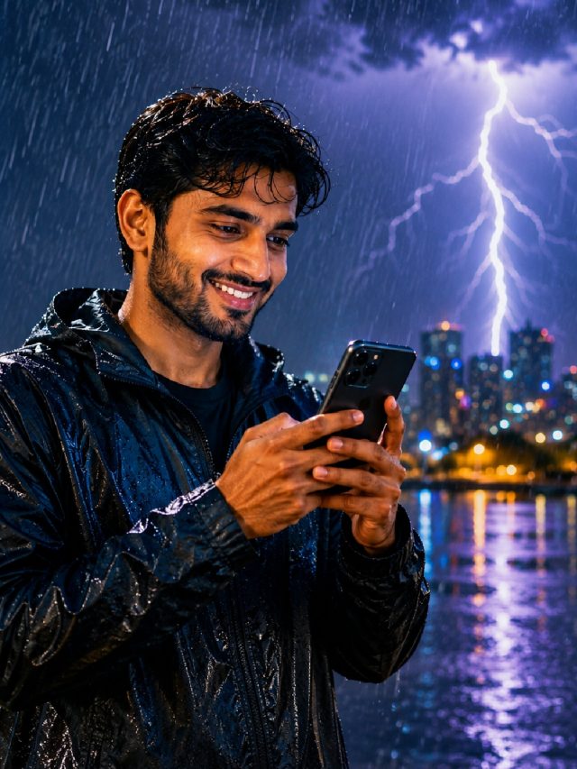 बिजली कड़कने के दौरान फोन ऑन रखा क्या नुकसान होगा? जानें