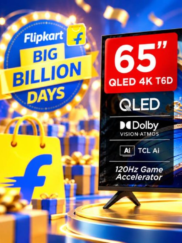 ₹22 हजार सस्ता हुआ 65 इंच TV! Flipkart सेल में दाम धड़ाम
