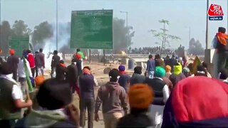 शंभू बॉर्डर पर किसानों की तैयारी